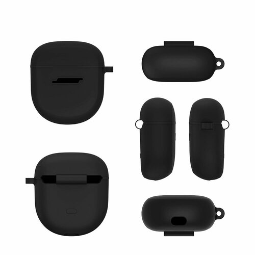  Чехол силиконовый для беспроводных наушников Bose QuietComfort Earbuds, 2 black черный MyPads