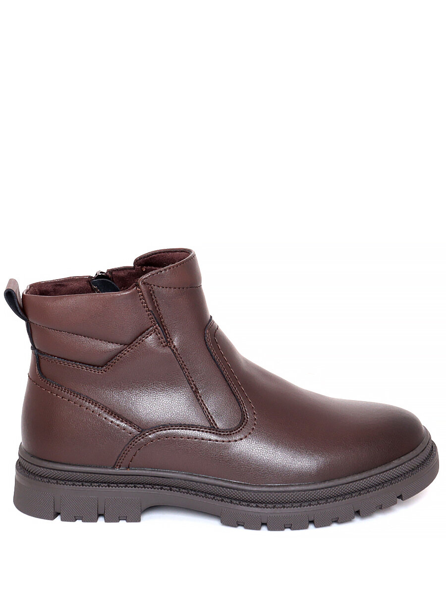 Ботинки Baden мужские зимние, размер 41, цвет коричневый, артикул ZA218-071