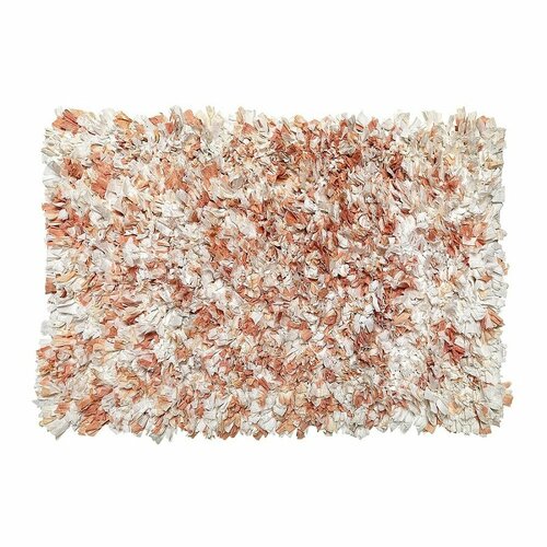 Коврик Paper Shag Coral 53х86 см, полиэстер + хлопок, Carnation Home Fashions, США, BM-M7L/48
