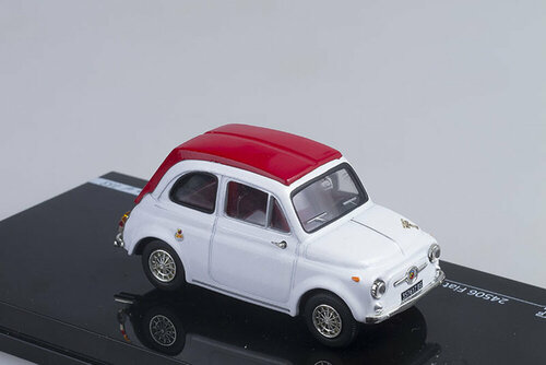 Fiat abarth 595 ss 1964 white/red