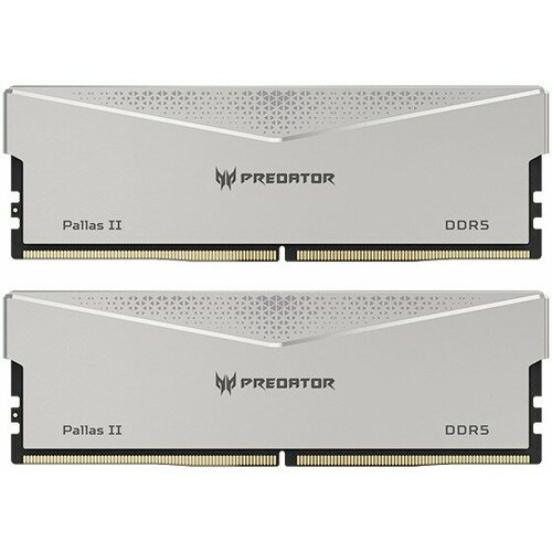 Оперативная память 32Gb DDR5 6000MHz Acer Predator Pallas II Silver 2x16Gb KIT BL9BWWR350 1558300₽