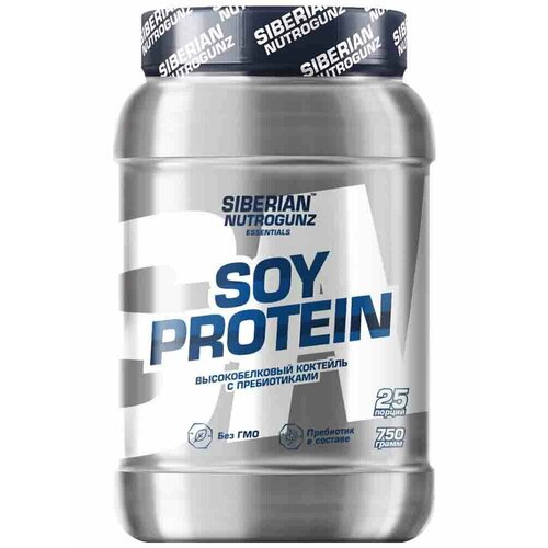 Siberian Nutrogunz Протеины Siberian Nutrogunz Soy Protein 750 гр. двойной шоколад