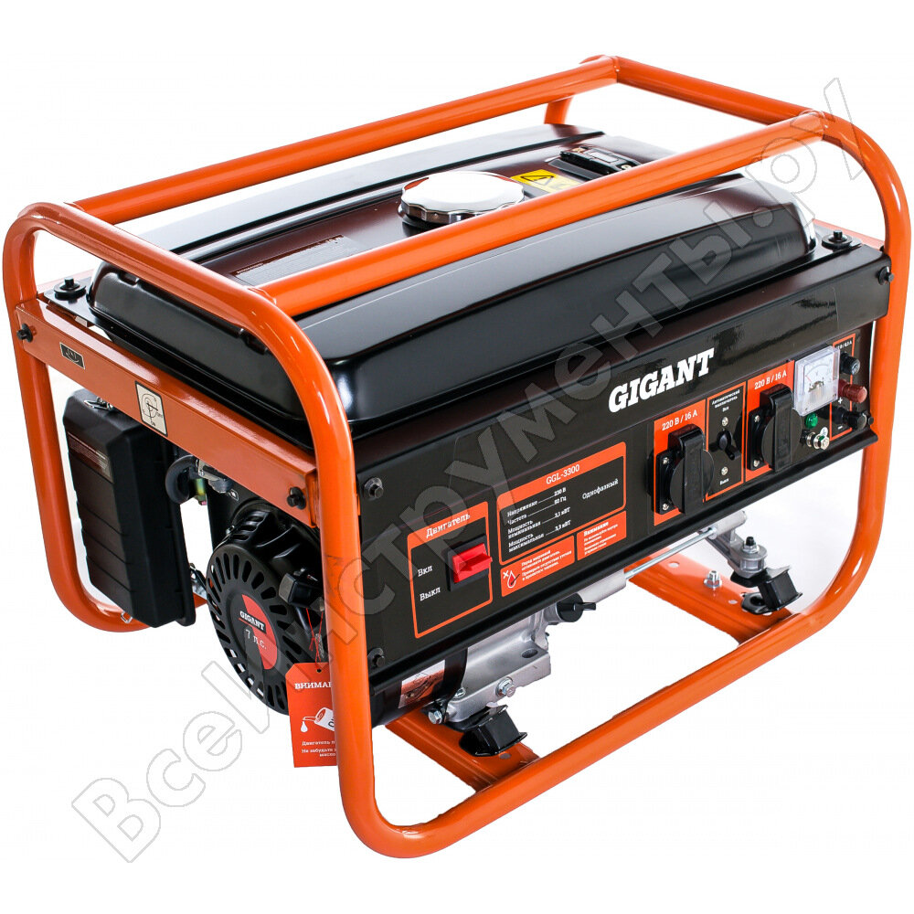 фото Бензиновый генератор Gigant GGL-3300