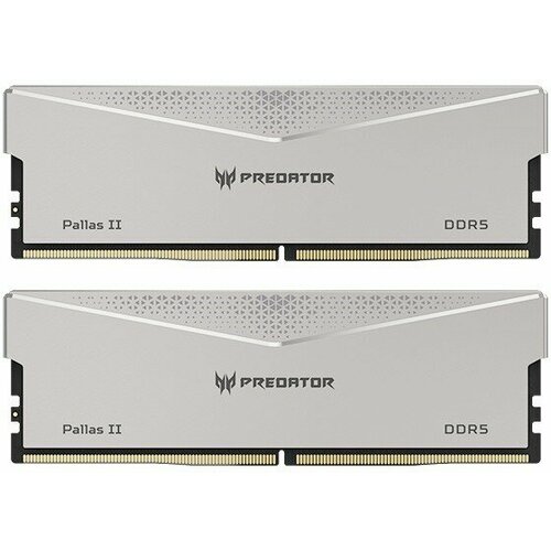 Оперативная память 64 Gb 6000 MHz Acer Predator Pallas II Silver PALLASII-64GB-6000-2R8-2X BL9BWWR352 2923700₽
