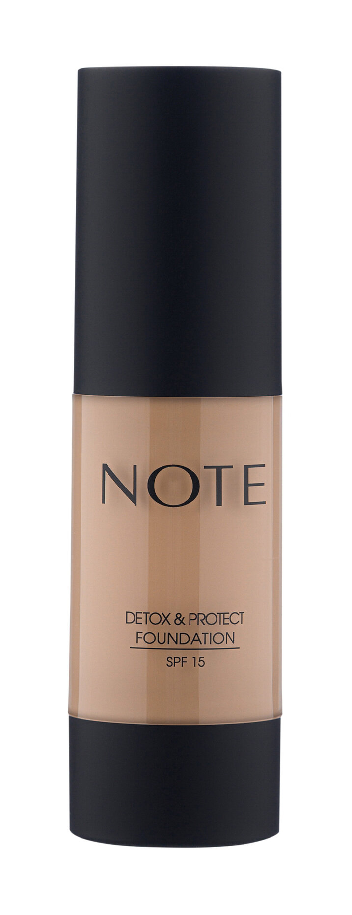 NOTE Тональная основа для лица защитная с детокс-эффектом, 30 мл, Golden Beige