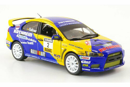 Mitsubishi lancer evolution x #2 winner adac 3-STAEDTE rally 2009 limited edition only 595 pcs