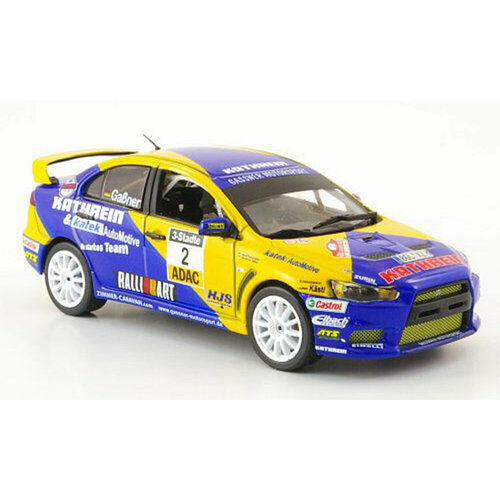 Mitsubishi lancer evolution x #2 winner adac 3-STAEDTE rally 2009 limited edition only 595 pcs 20608 автомобиль mitsubishi lancer evolution vi 1999 tour de corse rally limited edition