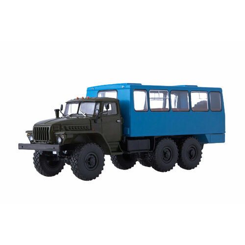 1398 avd models вахтовый автобус нефаз 42112 4320 1 43 Уральский грузовик 4320 вахтовый автобус нефаз 42112