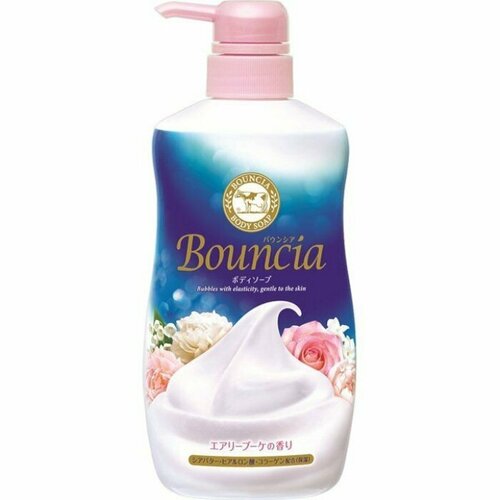 Cow Bouncia Увлажняющее мыло для тела с молочными протеинами, с ароматом розы и ландыша, 500 мл
