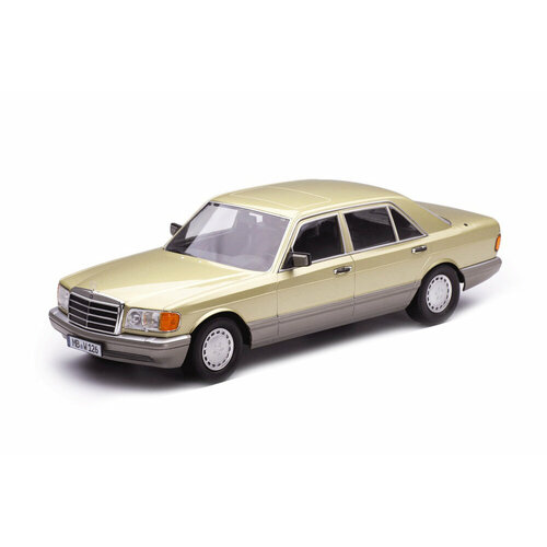 Mercedes-Benz 560SEL (W126) 1985 светло-зеленый металлик