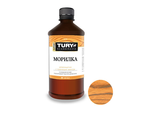 Морилка TURY 05л дуб арт.119003