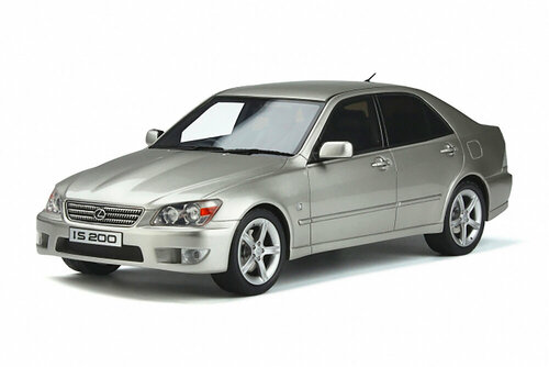 Lexus IS200 year 1998 millennium silver metallic 1:18 ottomobile