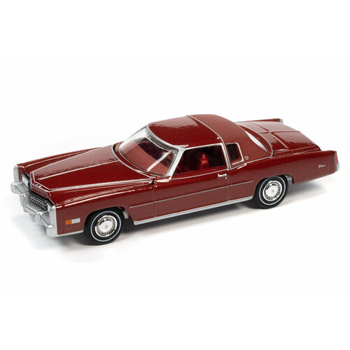 Cadillac eldorado 1975 firethorn poly with flat dark red (бордовый)