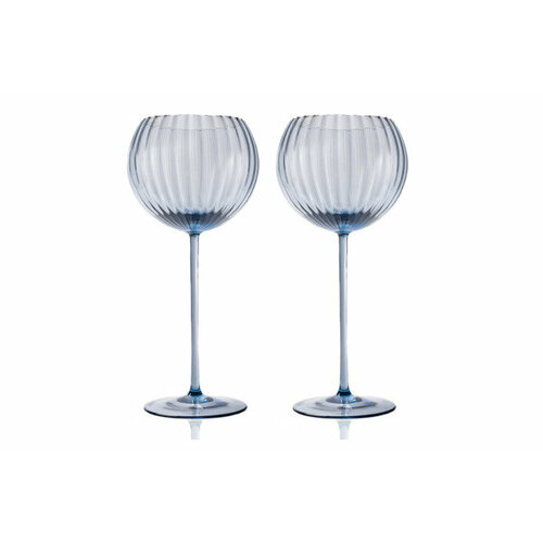 Набор бокалов для красного вина Anna Von Lipa Лион 580 мл, 2 шт, стекло хрустальное, дымчатый