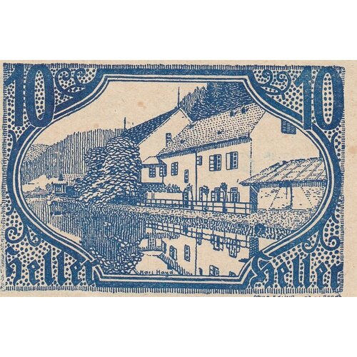 Австрия, Альтайст 10 геллеров 1914-1920 гг. (№2) австрия хольцхаузен 10 геллеров 1914 1920 гг 2