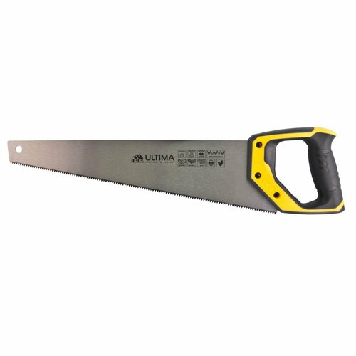Ножовка по дереву Ultima 400мм 7-8 TPI каленный зуб 3-к рукоятка 160010 1950₽