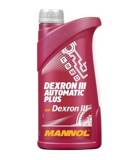 Масло трансмиссионное Mannol (sct) ATF dexron 3 Plus (1л) (8206) .