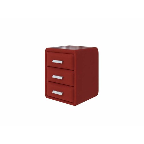 PROxSON Тумба Soft Mebel (Ткань: Велюр Forest 13 Красный) 51x48