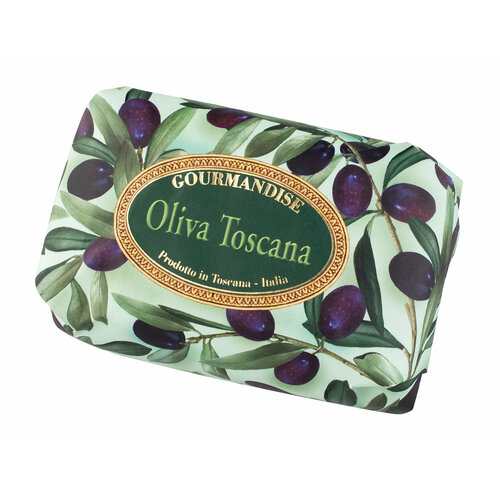 Натуральное мыло с ароматом оливы Gourmandise Savon Parfume Oliva Toscana