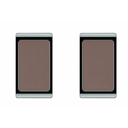 ARTDECO Тени для бровей EYEBROW POWDER Тон 3, 0,8 г, 2 штуки