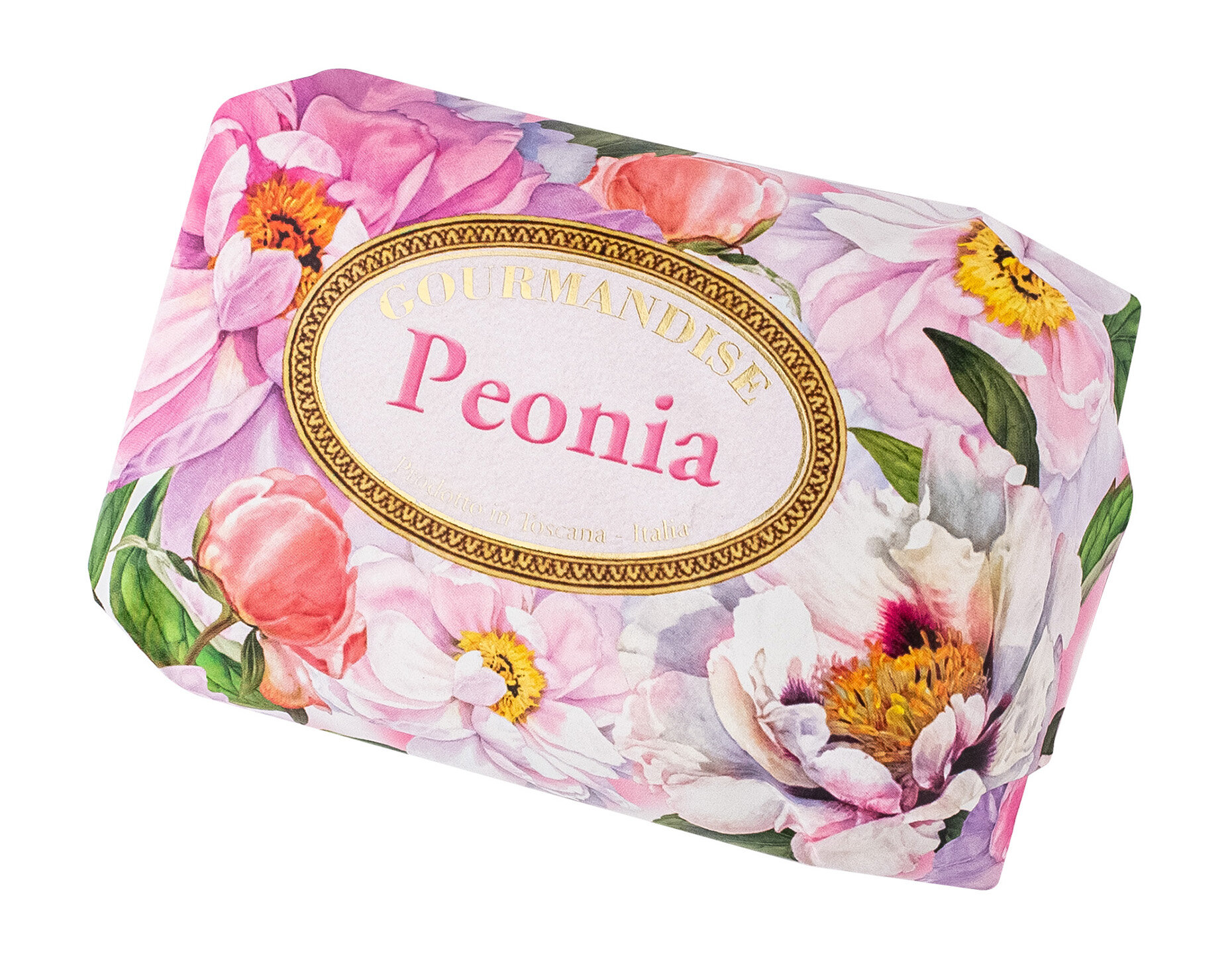 фото GOURMANDISE Мыло натуральное парфюмированное Пион, 200 г