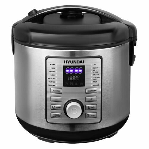 Мультиварка Hyundai HYMC-1616 900Вт серебристыйчерный 660900₽