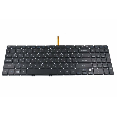 Клавиатура для Acer Aspire M3-581T ноутбука с подсветкой