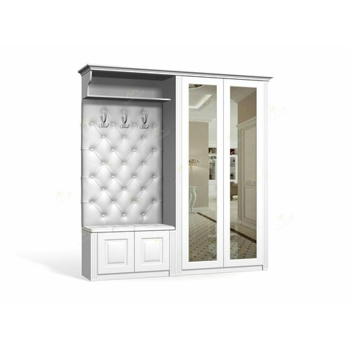 Прихожая Классика - 2 фабрика «Мебель Лэнд 24» ШxГxВ 160x40x220