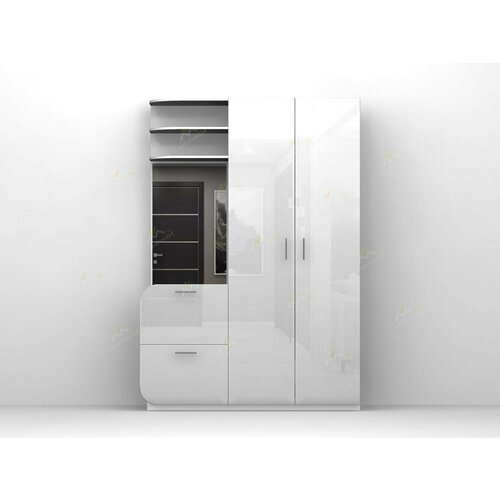 Прихожая Модерн - 3 фабрика «Мебель Лэнд 24» ШxГxВ 140x40x220