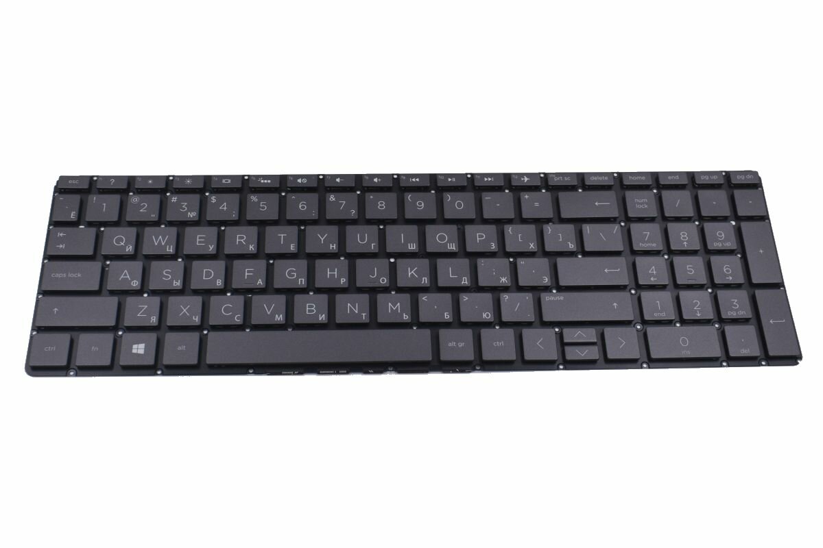 Клавиатура для HP Spectre x360 15-ch034ng ноутбука с подсветкой