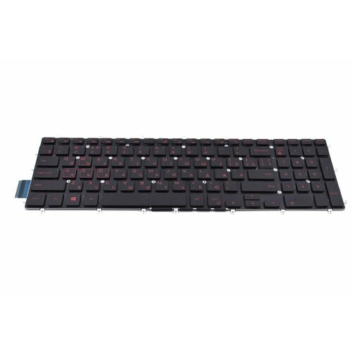 Клавиатура для Dell G5 15 5587 ноутбука с красной подсветкой ноутбук dell g5 15 5510 15 6 16 гб 1 тб темно серый английская клавиатура