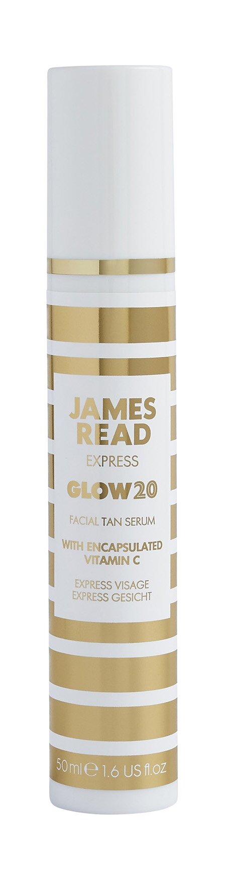 JAMES READ James Read Glow 20 Экспресс-сыворотка для лица автозагар, 50 мл