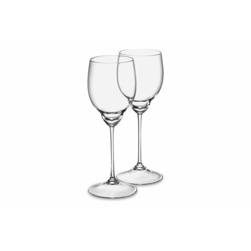 Набор бокалов для белого вина Klimchi Тени 240 мл, 2 шт, богемское стекло