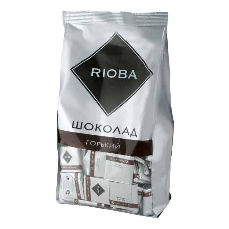 Шоколад RIOBA / Горький шоколад / Шоколад 72% / К кофе, чаю, какао/ Для выпечки / С собой