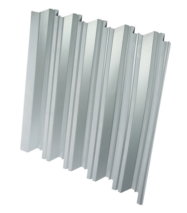 фото Профнастил НС35 1,06х2 м 0,5 мм оцинкованный
