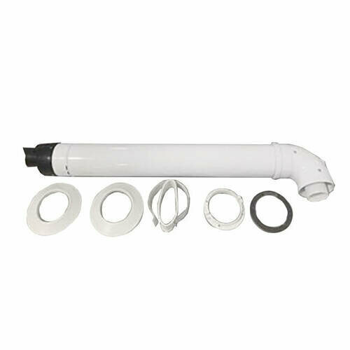 фото Комплект коаксиального дымохода ROMMER D60/100 мм (для конденсационных котлов, универсальный)