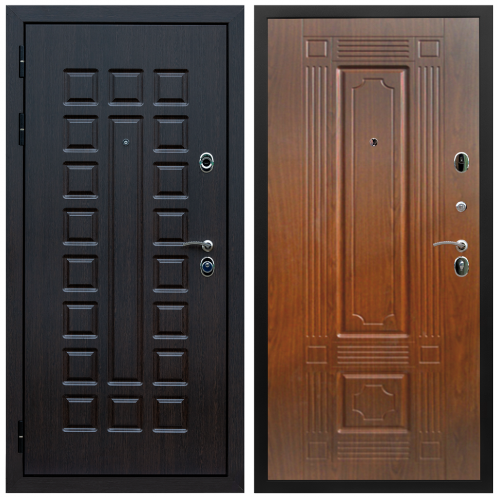 фото Входная дверь Армада Сенатор МДФ 16 мм ФЛ-183 Венге; МДФ 6 мм ФЛ-2 Морёная берёза