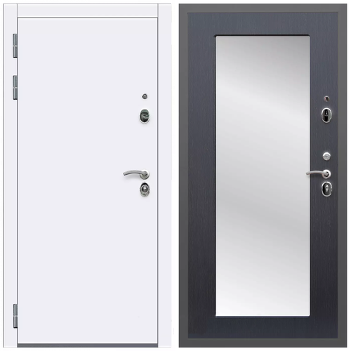 Дверь входная Армада Кварц / ФЛЗ-Пастораль, Венге МДФ панель 16 мм с зеркалом