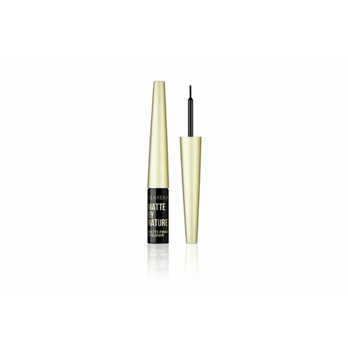 CLARESA Матовая жидкая подводка для глаз Matte By Nature, черная 4 мл