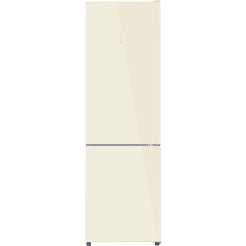 Отдельностоящий холодильник с инвертором Weissgauff WRK 2000 D Full NoFrost Inverter Beige Glass 7349000₽