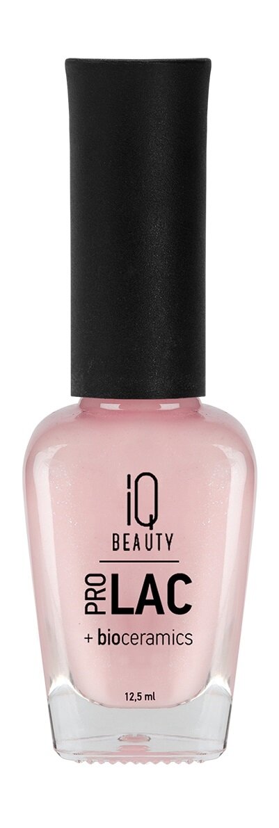 IQ BEAUTY Лак для ногтей с биокерамикой Nail Polish Prolac +Bioceramic укрепляющий, 12,5 мл, 063