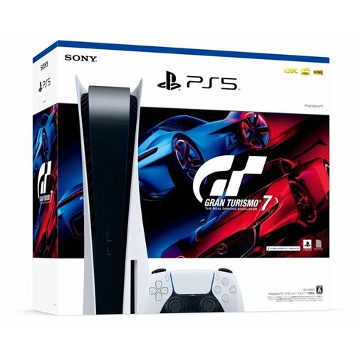 Игровая приставка Sony PlayStation 5 825 ГБ SSDGran Turismo 7 диск 7007000₽