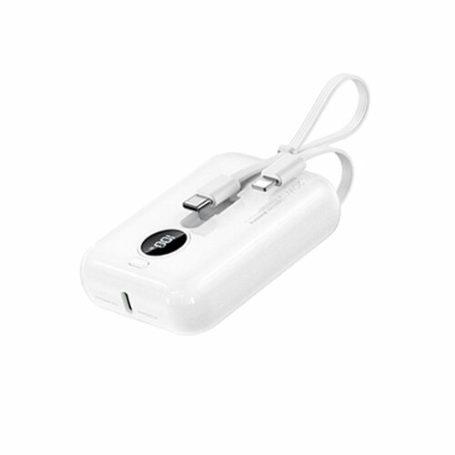 Аккумулятор внешний Remax RPP-301 Amber 10000mAh QC30 PD30 цвет белый 224000₽