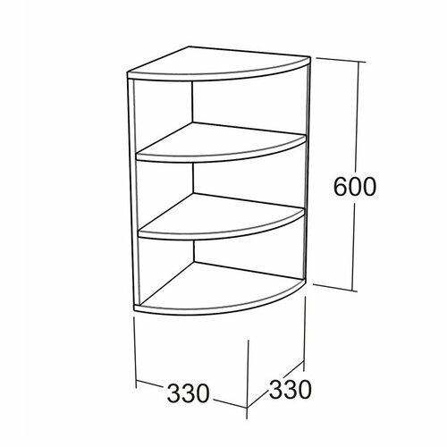 Полка настенная Алсо 