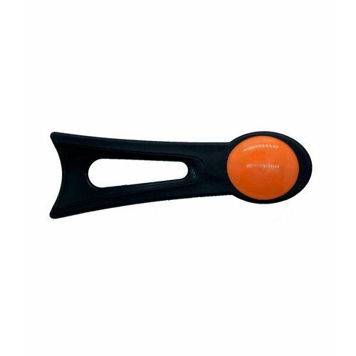 Ручка для крышки сковородки / Ручка для крышки кастрюли 15,2 см, цвет черно-оранжевый