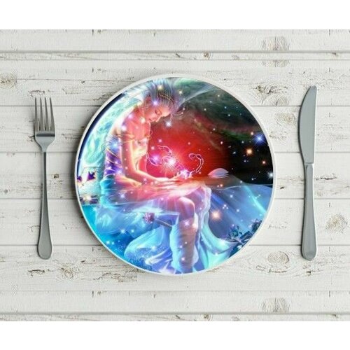 Тарелка со знаком зодиака Скорпион №11