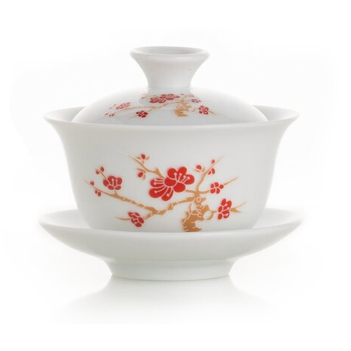 Гайвань керамическая белая Сад Спокойствия 150 мл