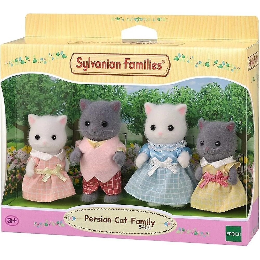 Фигурки Sylvanian Families Семья персидских котов 5455, 4 шт.