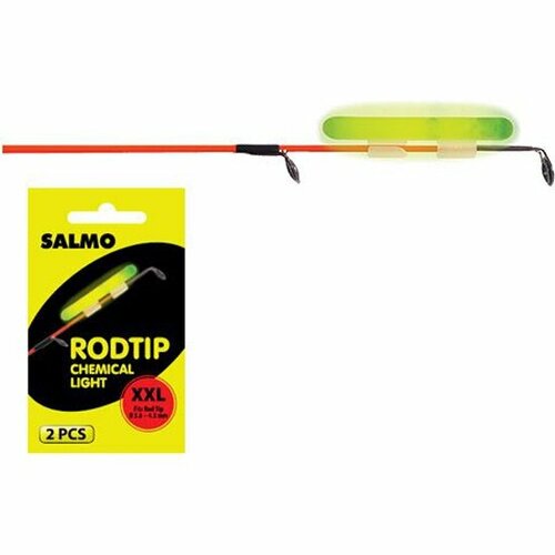 Светлячки Salmo RODTIP 3.8-4.3мм 2шт. чехол для вершинок удилищ shimano be 031g m black