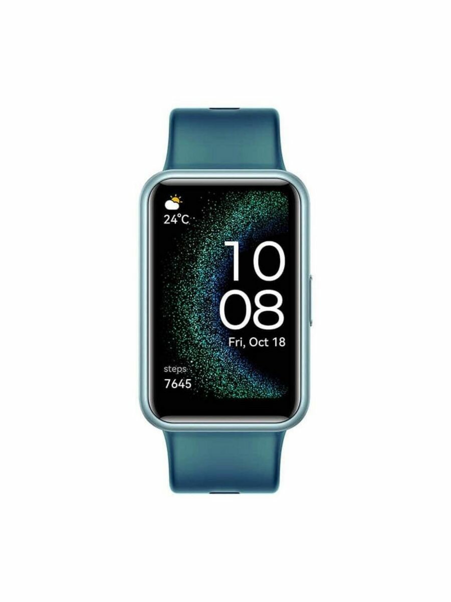 Умные часы Huawei Watch Fit SE Forest Silicone Strap, зеленый